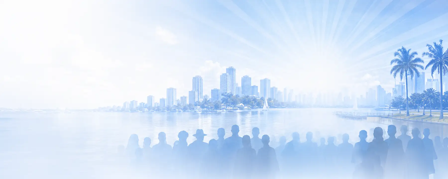 Central Florida skyline background